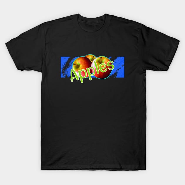 Apples T-Shirt by AuburnQuailart